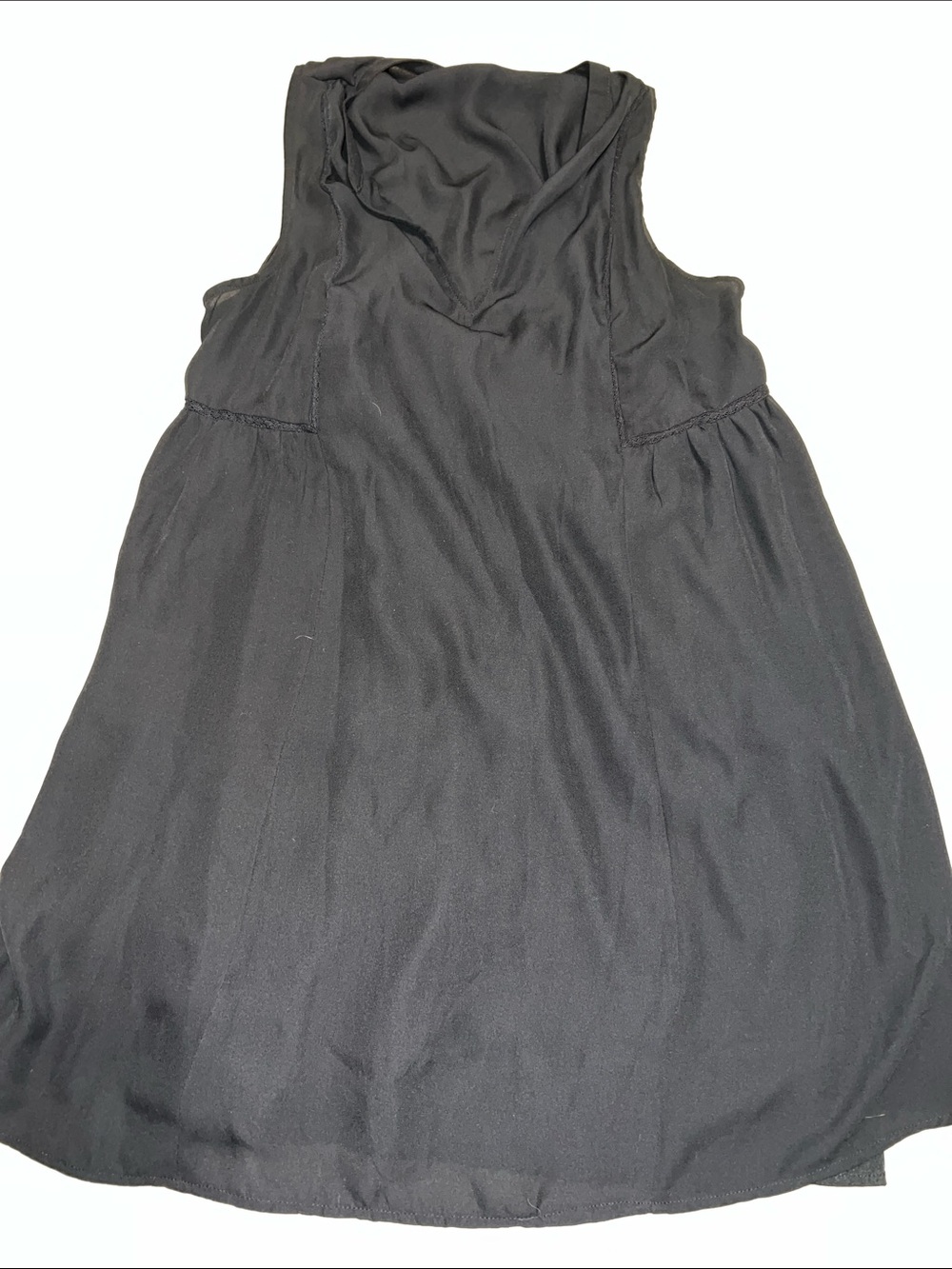 Old Navy Black Sleeveless V-Neck Mini Dress
